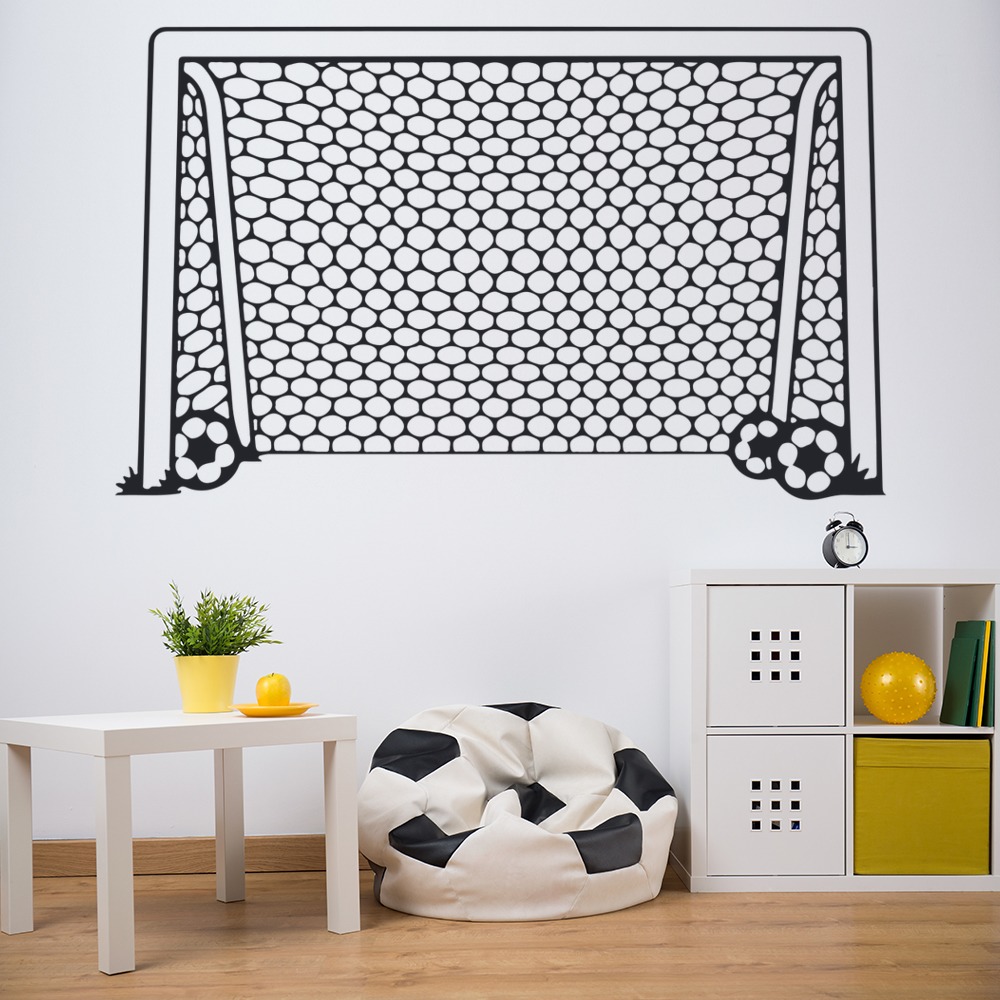 Football Goal Net Sports Wall Sticker