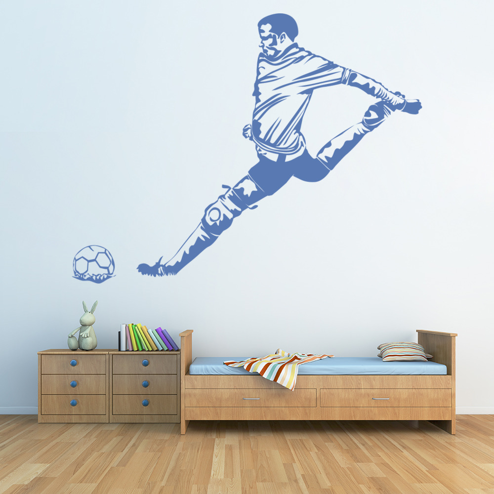 Football Goal Footballer Sports Wall Sticker