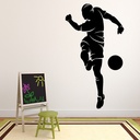 Football Striker Sports Wall Sticker