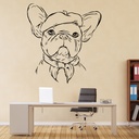 French Bulldog Funny Animals Dogs Wall Sticker
