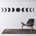 Full Moon Moon Phase Wall Sticker