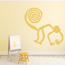 Funny Monkey Wall Sticker