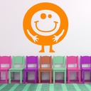 Funny Monster Halloween Wall Sticker - Mod8