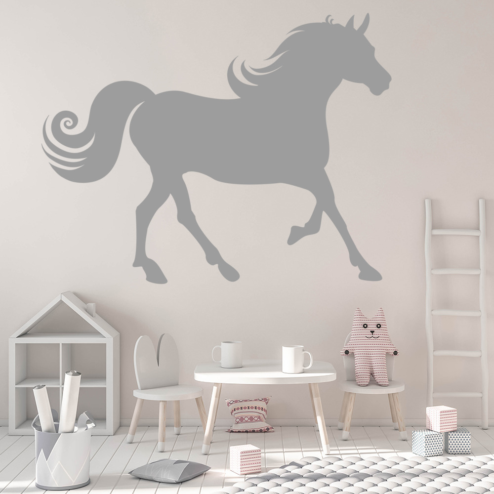 Galloping Horse Farm Animals Wall Sticker