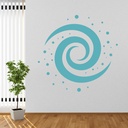 Galaxy Spiral Space Wall Sticker