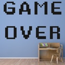 Game Over Computer Arcade Wall Sticker