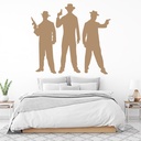 Gangster Mobster Wall Sticker