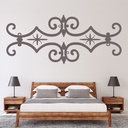 Geometric Decorative Headboard Wall Sticker