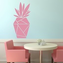 Geometric Pineapple Kitchen Cafe Wall Sticker