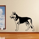 German Shepherd Dog Wall Sticker - Mod7