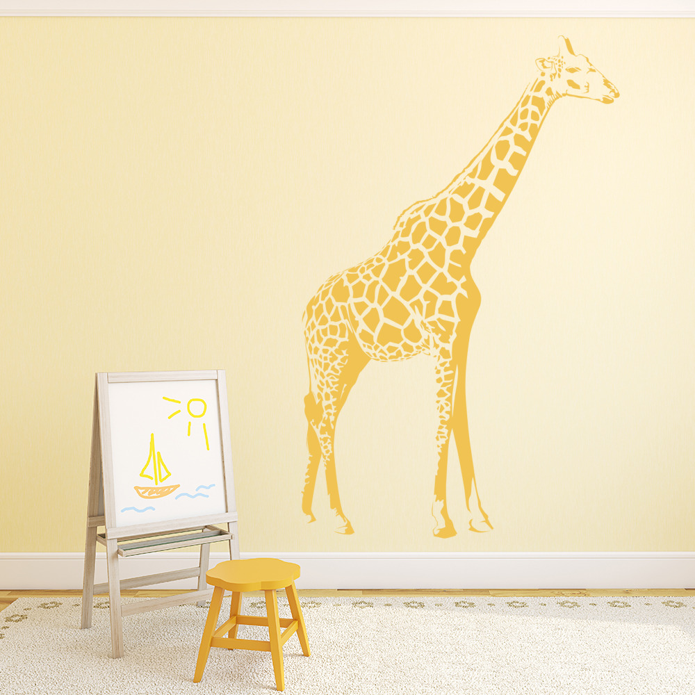 Giraffe African Animals Wall Sticker