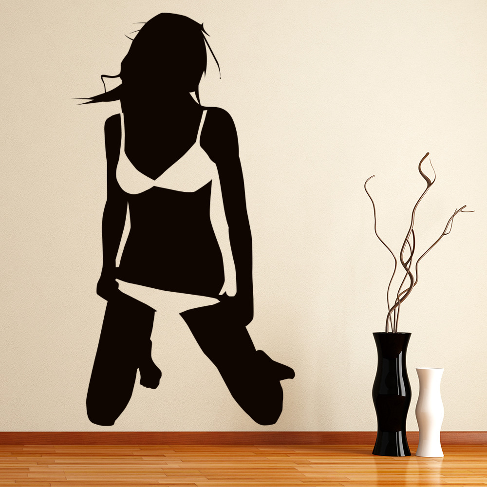 Glamour Girl Wall Sticker