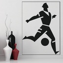 Goal Kick Sports Football Wall Sticker