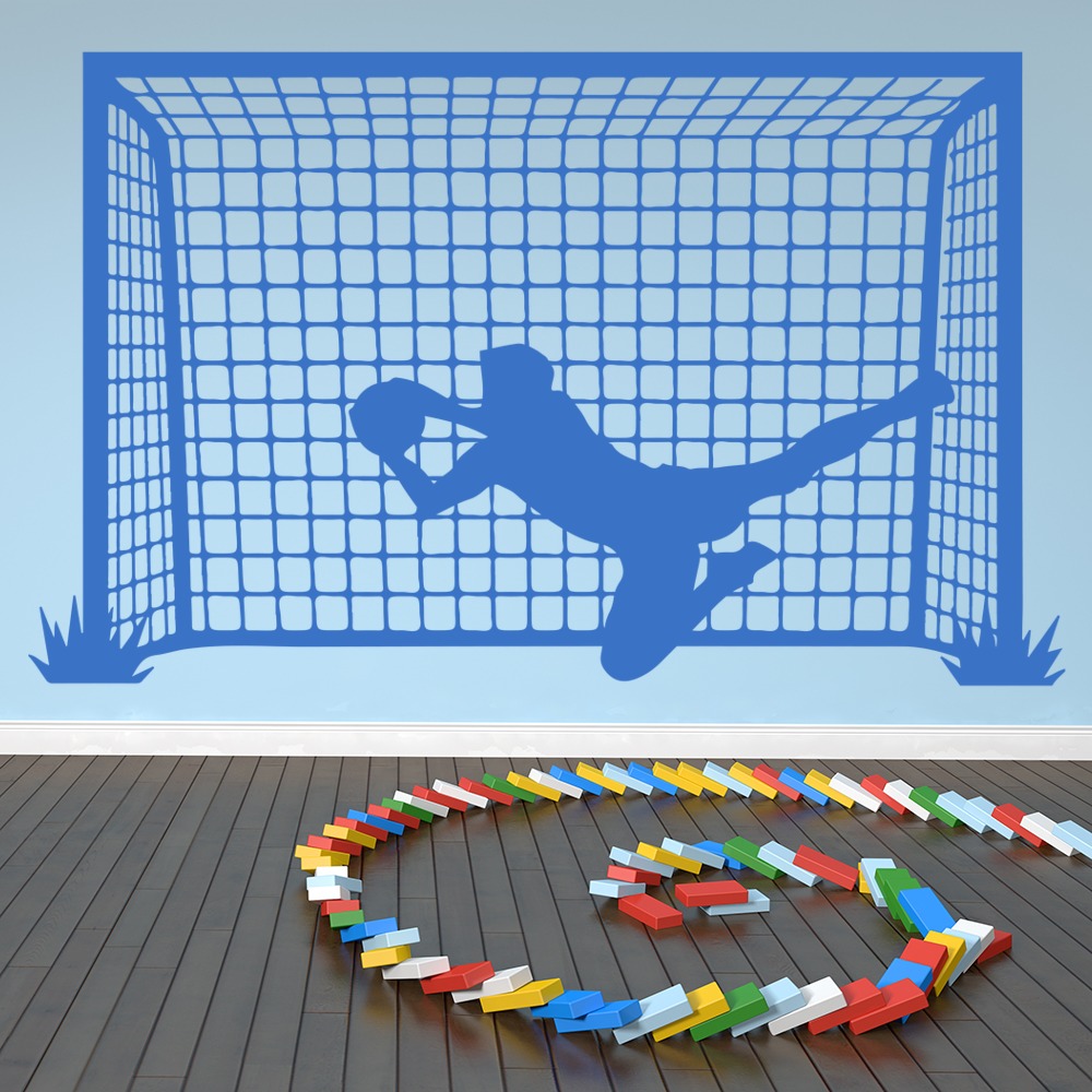 Goalkeeper Save Football Goal Wall Sticker