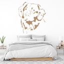 Golden Retriever Dog Wall Sticker - Mod8