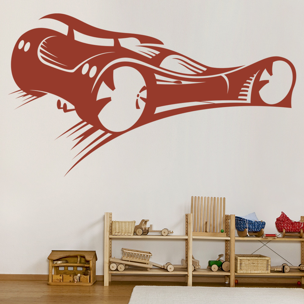 Grand Prix Car F1 Racing Wall Sticker