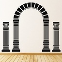 Greek Columns Ancient Greece Wall Sticker