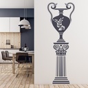 Greek Grecian Vase Wall Sticker - Mod2