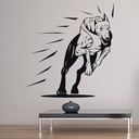Greyhound Dog Racing Wall Sticker