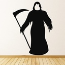 Grim Reaper Halloween Wall Sticker - Mod9