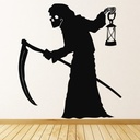 Grim Reaper Halloween Wall Sticker - Mod8