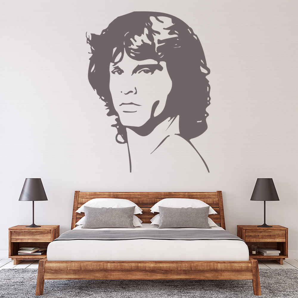 Jim Morrison The Doors Music Wall Sticker