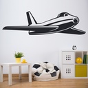 Jumbo Jet Airplane Wall Sticker