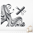 Hair Salon Wall Decal Wall Sticker