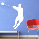 Hammer Throw Athletics Sports Wall Sticker - Mod5