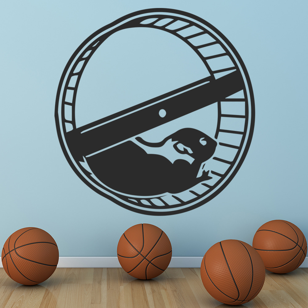 Hamster Kids Pets Wall Sticker