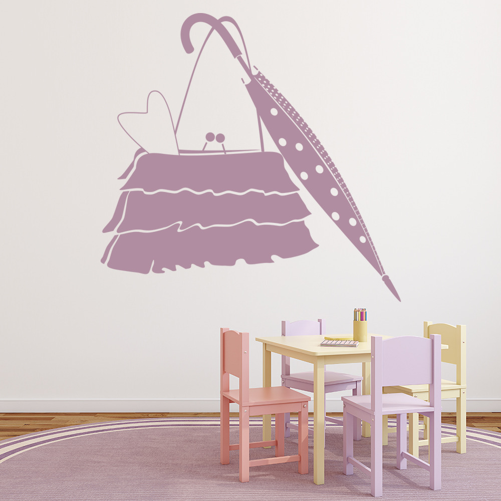 Handbag Dress Up Wall Sticker