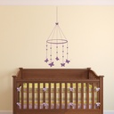 Hanging Butterfly Nursery Wall Sticker