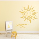 Happy Sunshine Seaside Wall Sticker