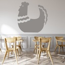 Hen Chicken Farm Animals Kitchen Wall Sticker