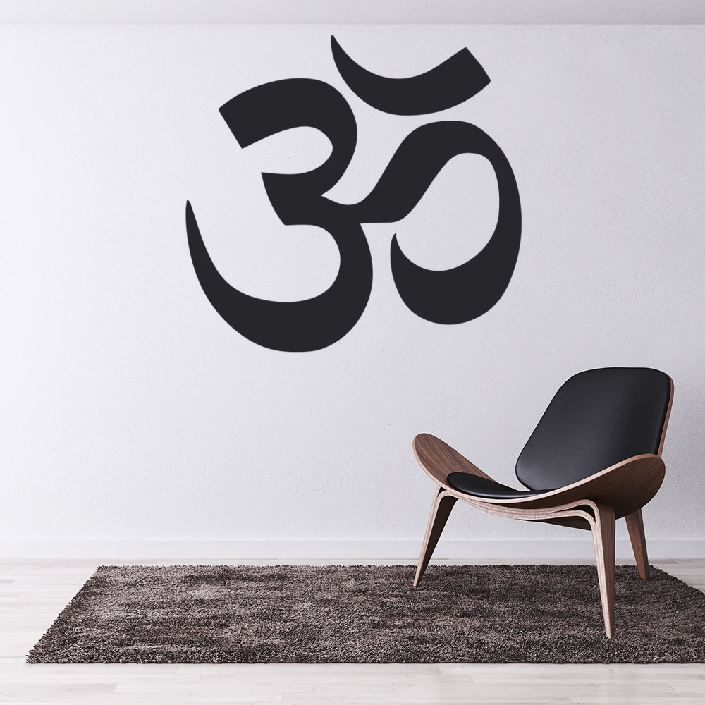Hindu Aum Symbol Hinduism Wall Sticker