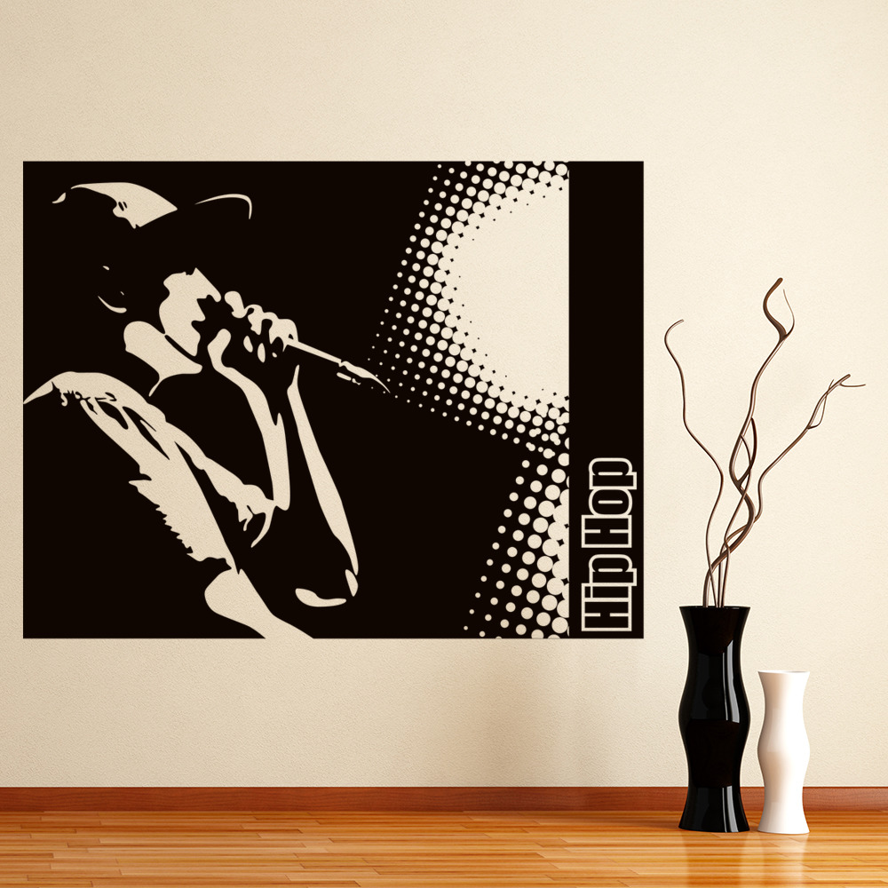Hip Hop Rapper Musicians Music Wall Sticker