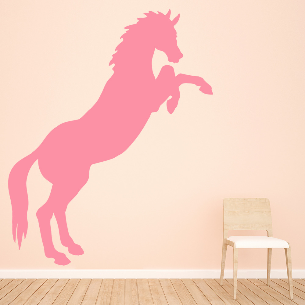 Horse Jumping Farm Animals Wall Sticker