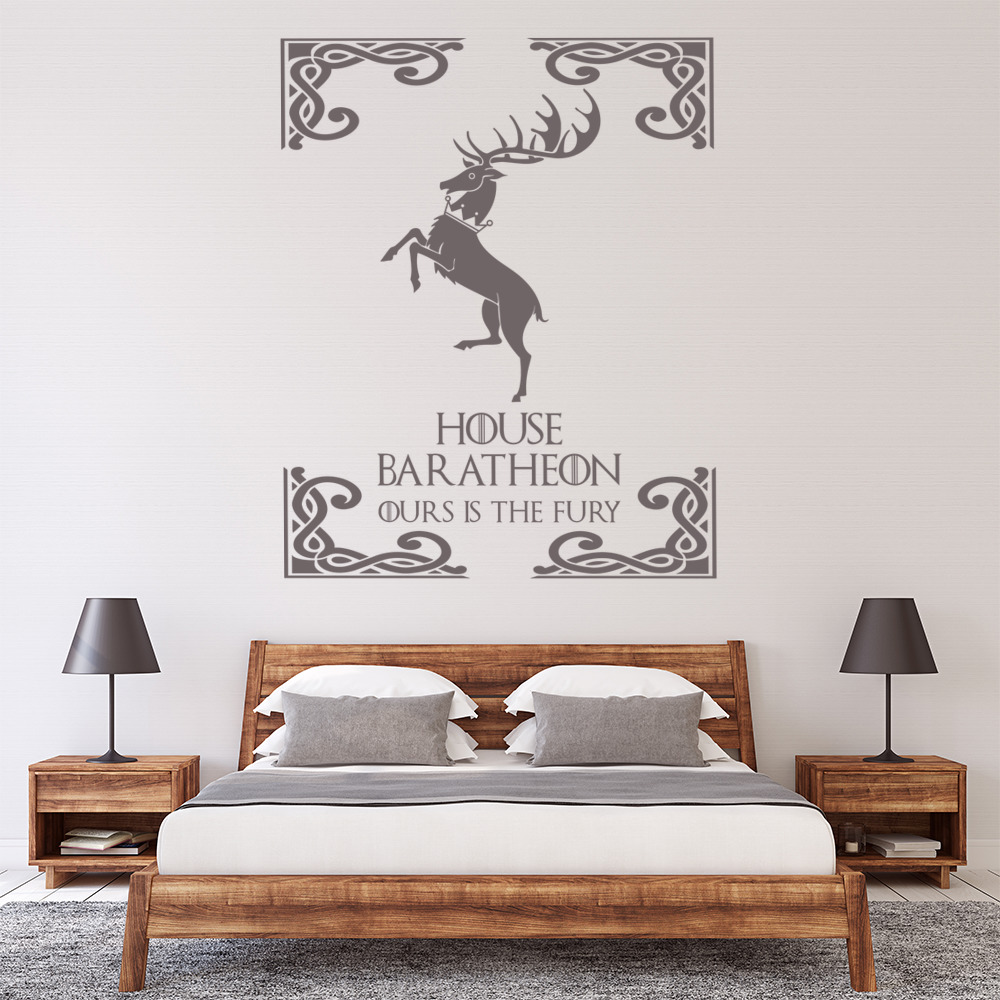House Baratheon Game Of Thrones Wall Sticker