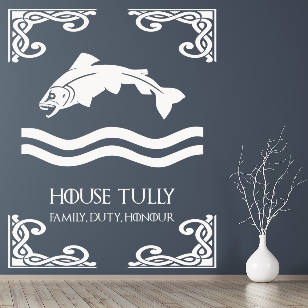 House Tully Game Of Thrones Wall Sticker
