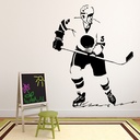 Ice Hockey Player Wall Sticker - Mod4