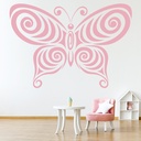 Illusion Butterfly Butterflies Wall Sticker