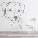 Jack Russell Dog Wall Sticker - Mod3
