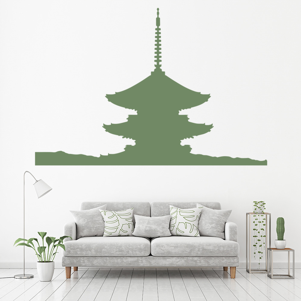 Japanese Temple Japan Wall Sticker