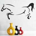 Jumping Horse Farm Animals Wall Sticker