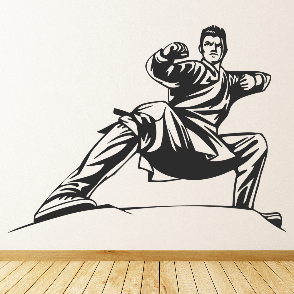 Karate Martial Arts Wall Sticker - Mod9