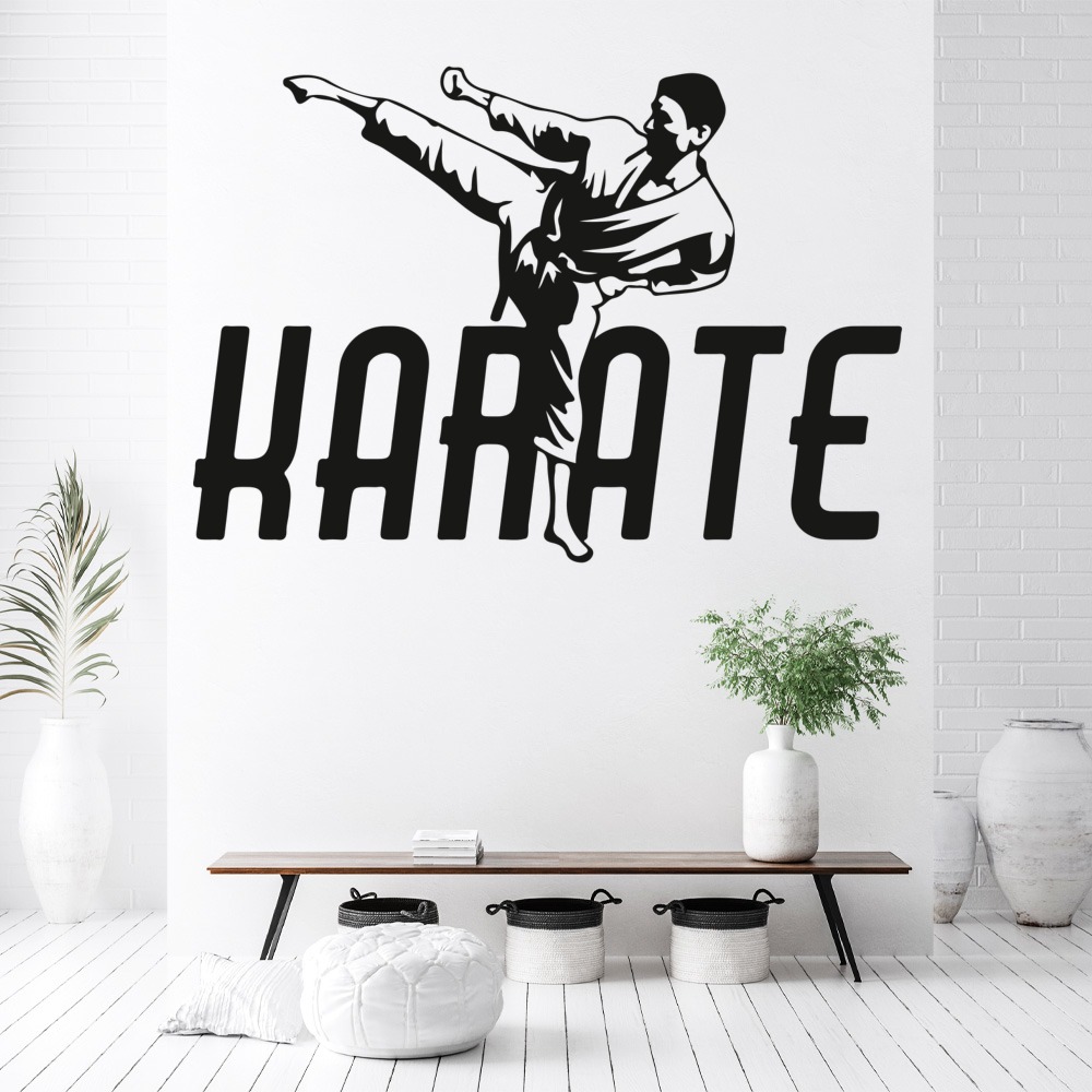 Karate Martial Arts Wall Sticker - Mod1