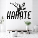Karate Martial Arts Wall Sticker - Mod1