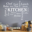 Kitchen Words Kitchen Quote Wall Sticker