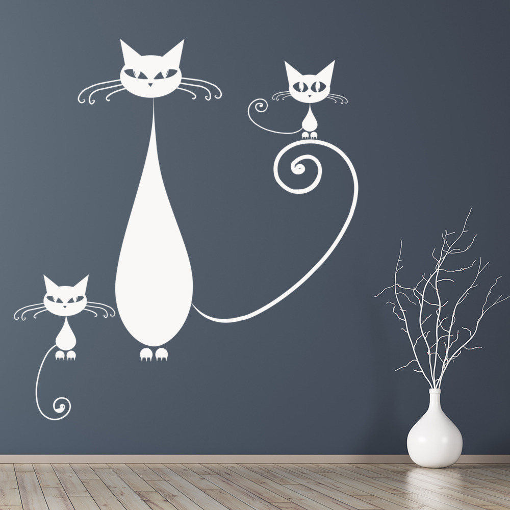 Kittens Cats Wall Sticker