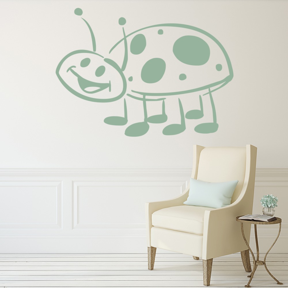 Ladybird Ladybug Wall Sticker